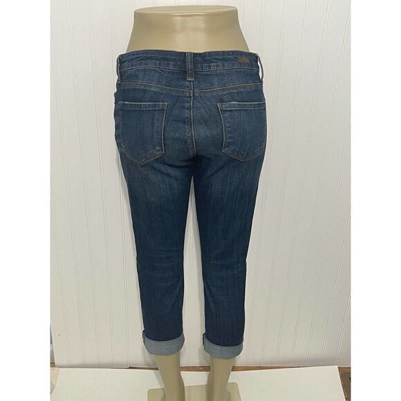 Kut From The Kloth Reese Distressed Denim Ankle Jeans Medium Wash 6 Petite - Picture 6 of 13